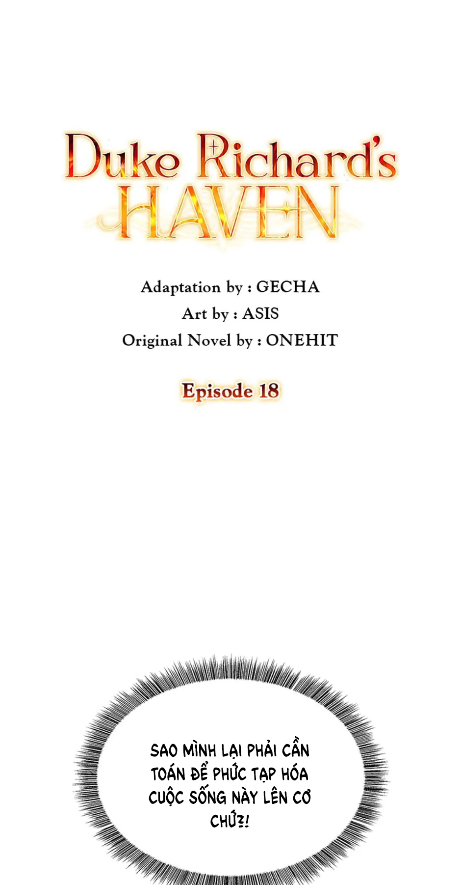 Chốn Bình Yên Của Công Tước Richard chapter 18.1 - Trang 2