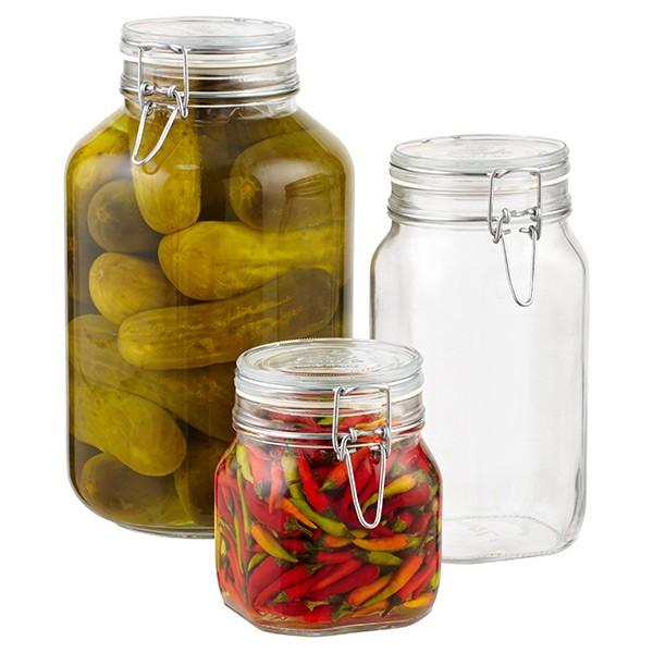 Hũ thủy tinh nắp cài Fido 750ml - Hàng chính hãng