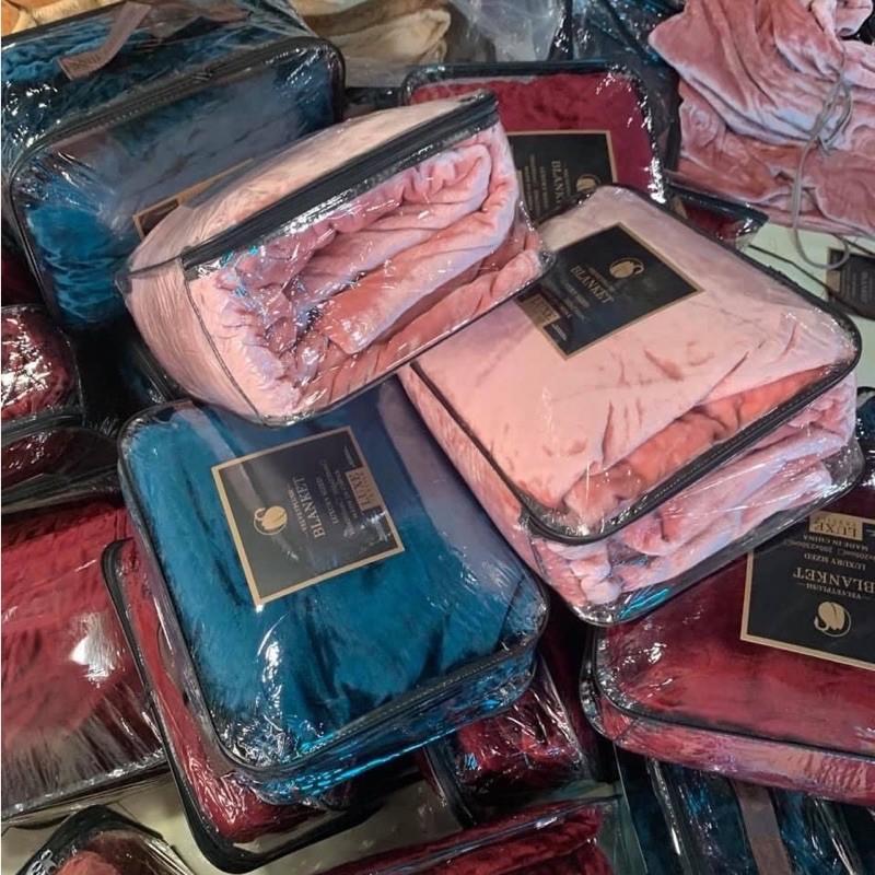 Chăn lông thỏ 2.5kg Blanket chuẩn hàng loại 1