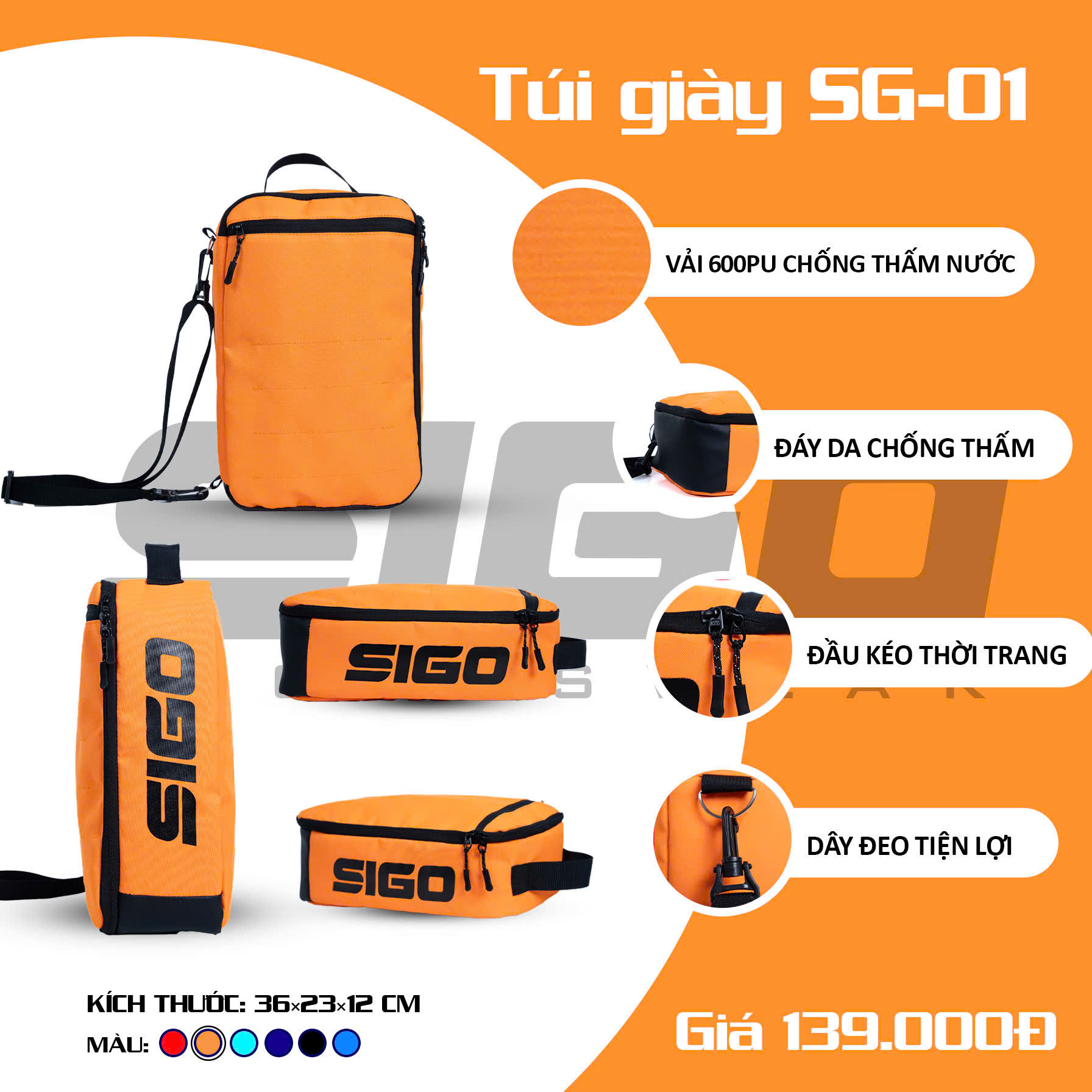 Túi Đựng Giày SIGO SG-01
