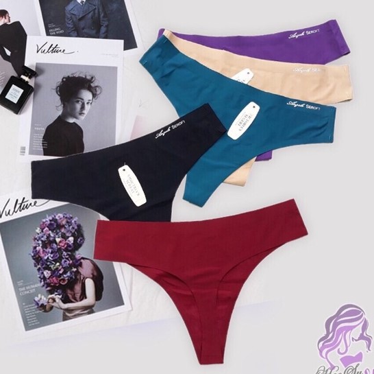 Combo 5 Chiếc Quần Lót Nữ Lọt Khe Su Đúc Không Đường May Mịn Mát Sexy