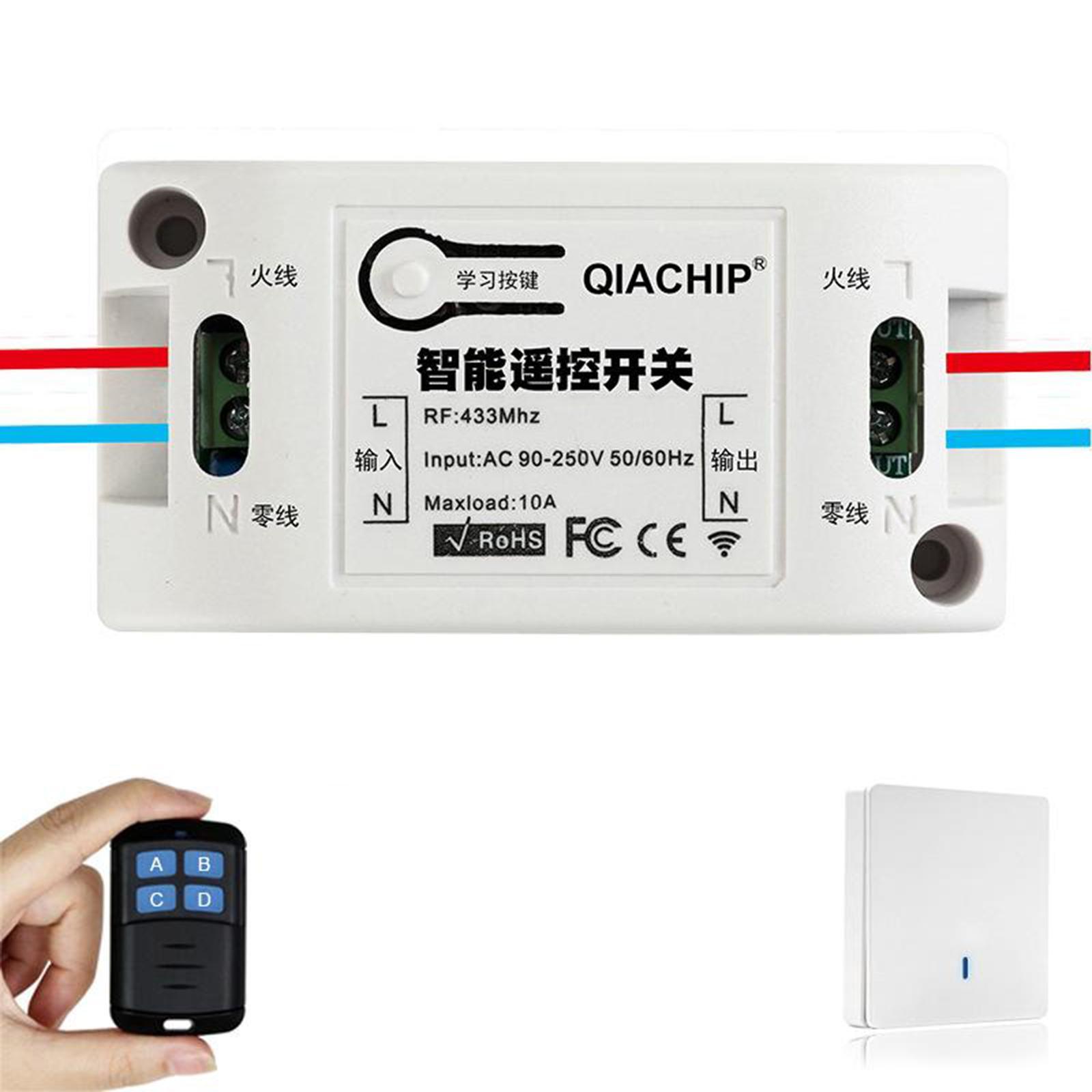 Wireless WiFi Smart Switch Universal Breaker Remote Control Home Appliances