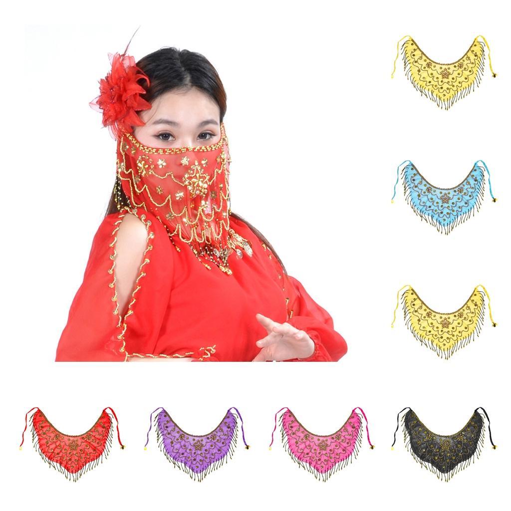 Women's Belly Dance Tribal Face