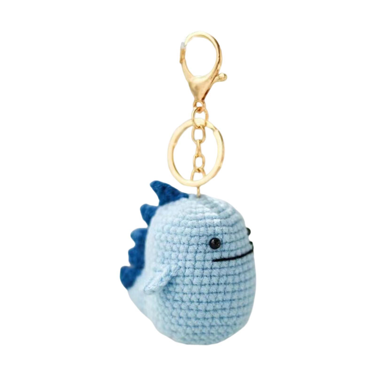 2Set DIY Owl Dinosaur Doll Crochet Kits Hand Knitting Toy Starter Crochet Your Own Crochet Kits Beginner Crochet Kits