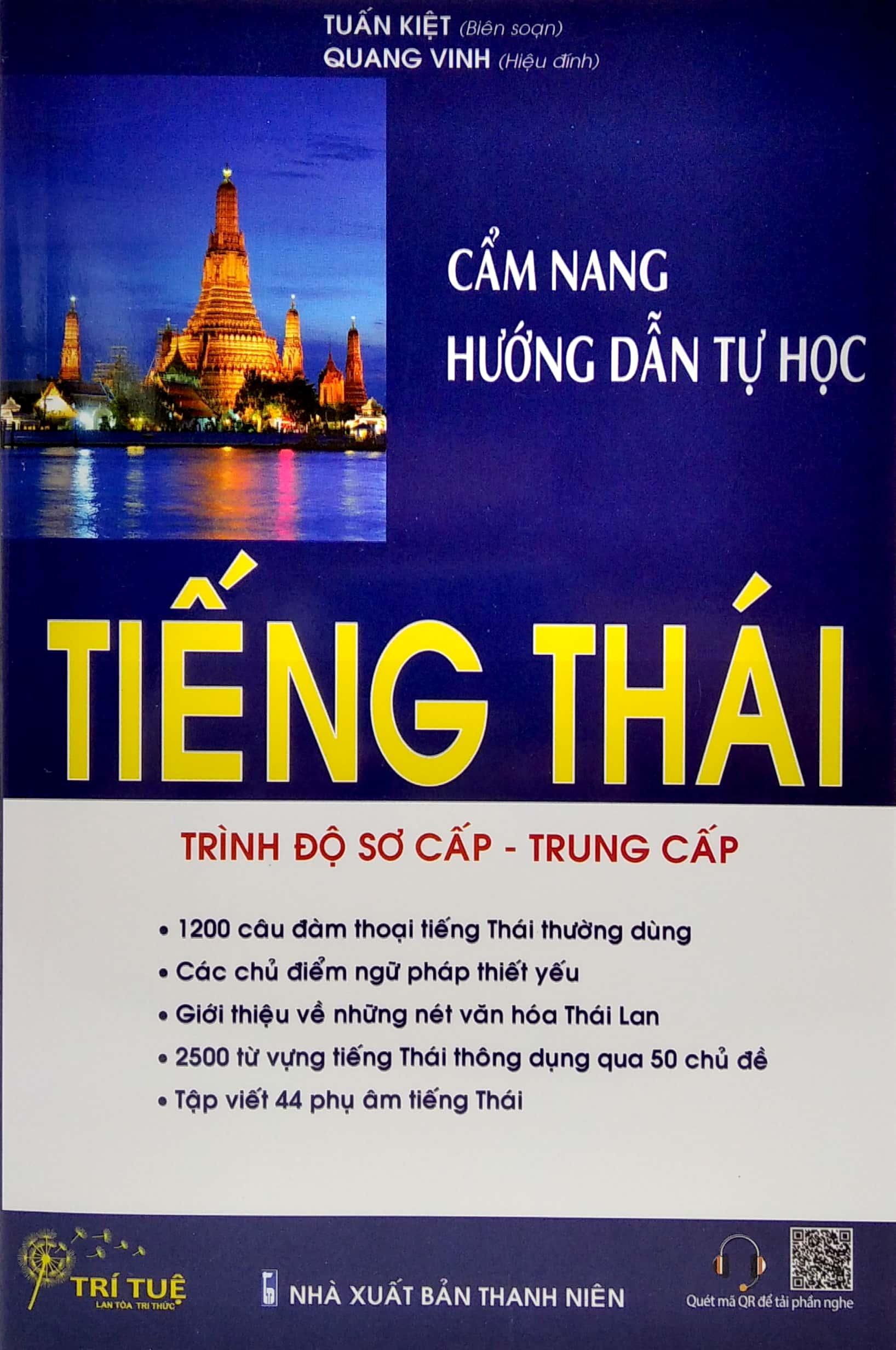 Cẩm Nang Hướng Dẫn Tự Học Tiếng Thái - Trình Độ Sơ Cấp - Trung Cấp