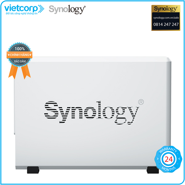 Thiết bị lưu trữ NAS Synology DS223J (Trắng) - Hàng Chính Hãng