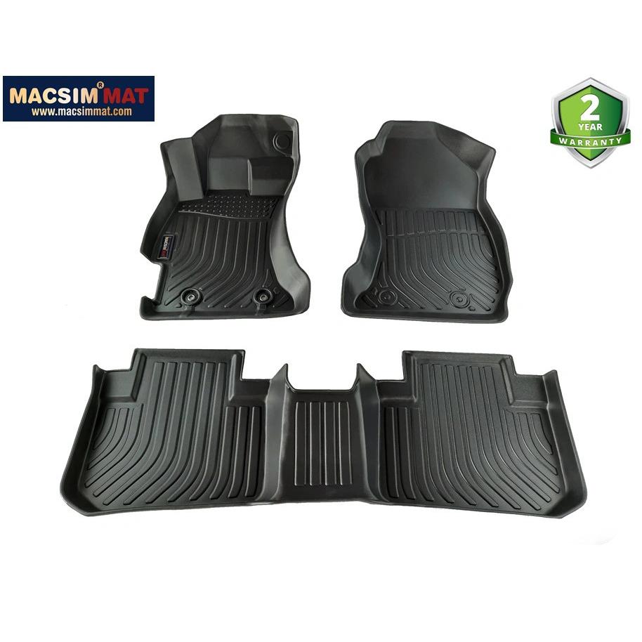 Subaru Forester 2013- 2018 hàng loại 2, Thảm lót sàn xe ô tô  Nhãn hiệu Macsim chất liệu nhựa TPE