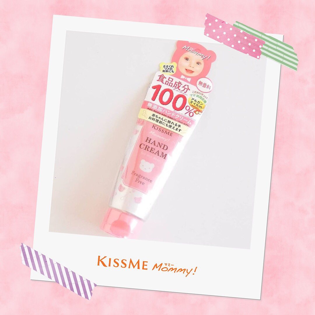 Kem Dưỡng Da Tay Cấp Ẩm Kissme Mommy Hand Cream Dành Cho Bé Từ 6 Tháng Tuổi Và Da Nhạy Cảm 60g