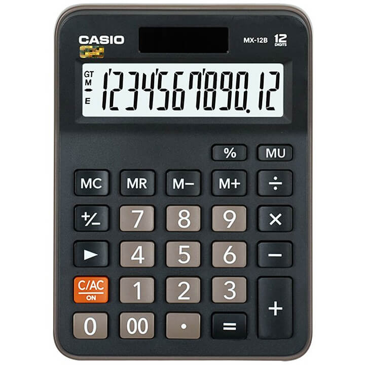 MÁY TÍNH BÀN CASIO MX-12B