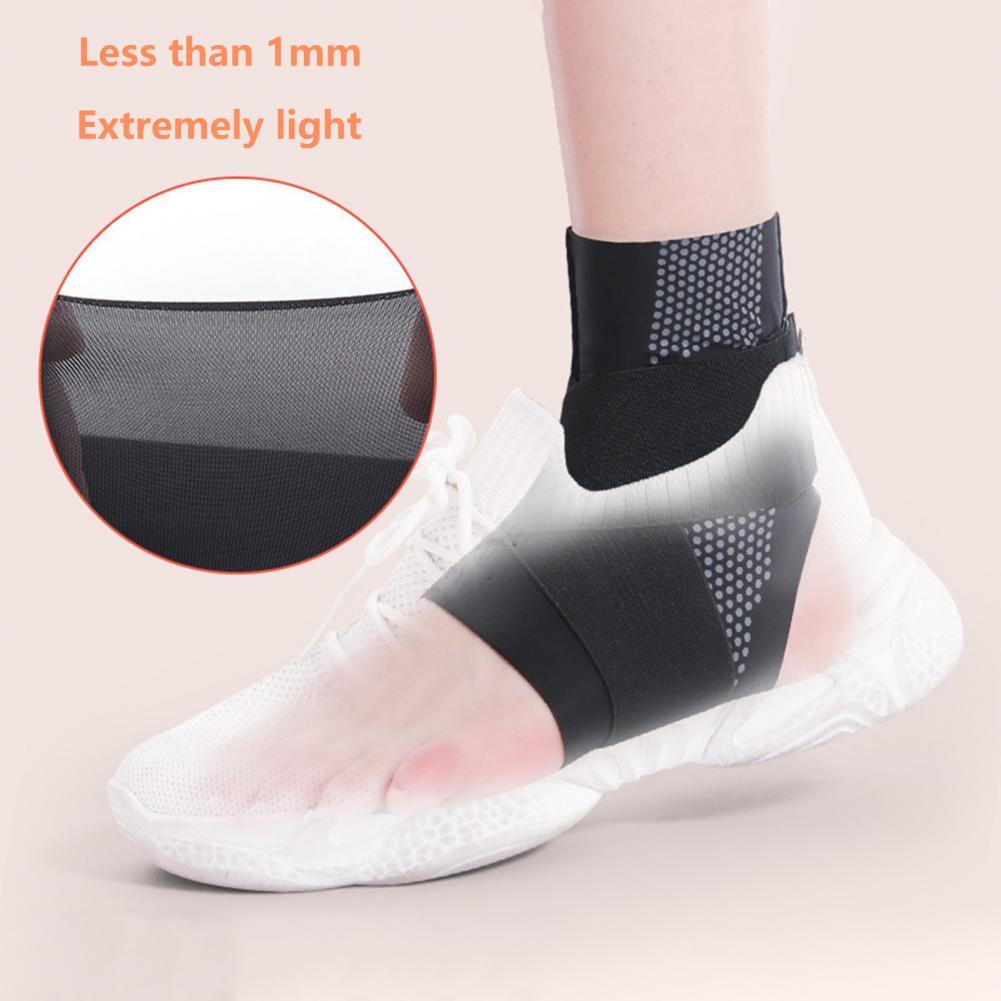 1PC Niềng tay Nẹp mắt cá chân Mở gót chân mở rộng mắt cá chân Bảo vệ Hỗ trợ khớp mắt cá chân Color: Black Size: 2XL