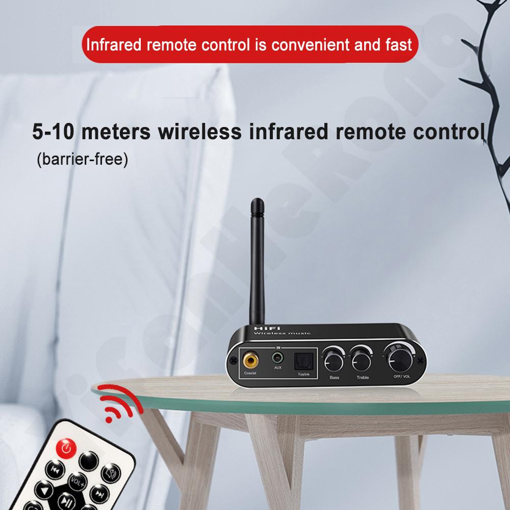 Bộ chuyển đổi quang điện tử DAC mới đồng trục với bộ khuếch đại xe hơi Aux RCA 3,5mm