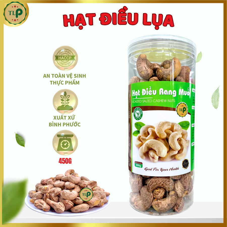 Hạt Điều Rang Muối Tân Lộc Phát - Hộp 450G