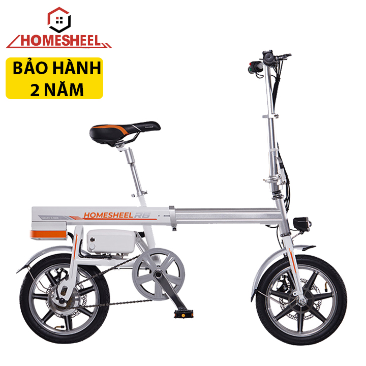 Xe đạp điện gấp gọn Homesheel Airwheel R6 - Màu trắng