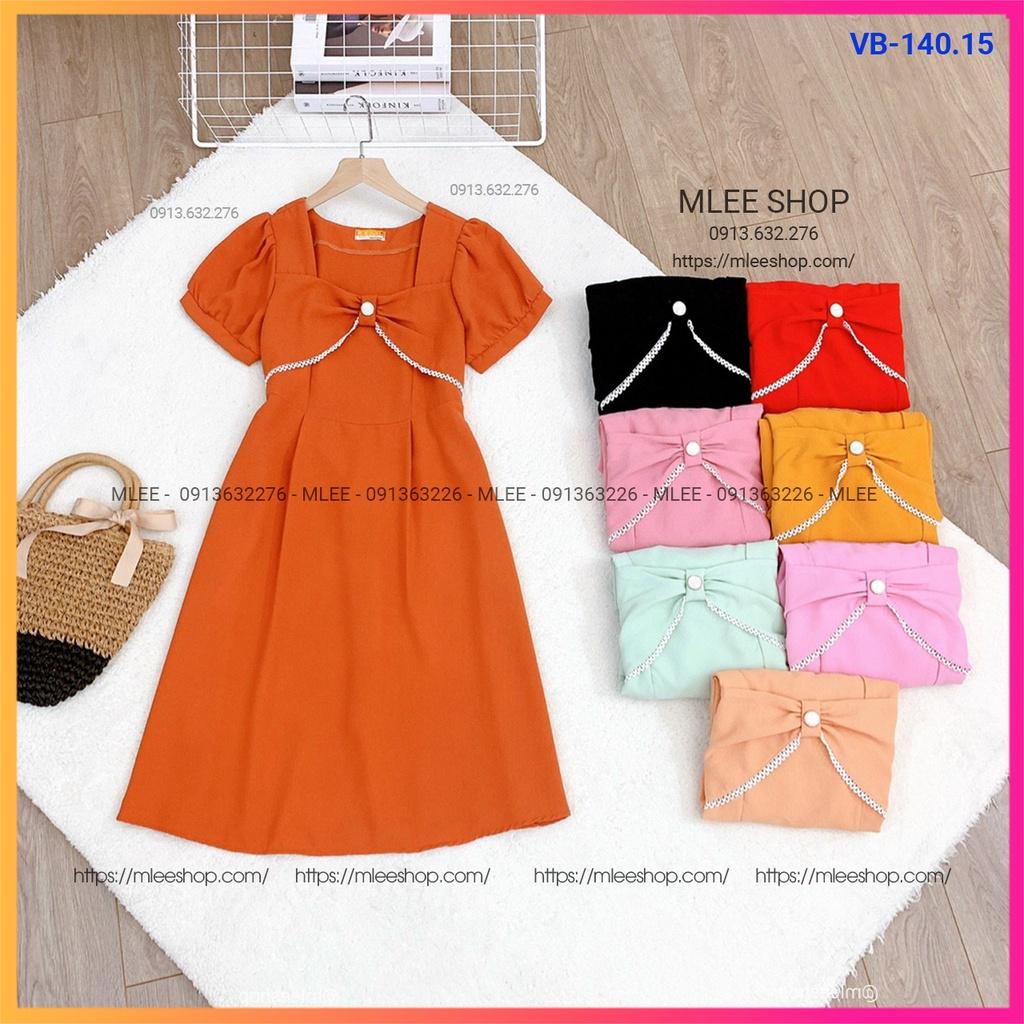 Váy bầu đẹp, Đầm bầu công sở thời trang, MLEE SHOP