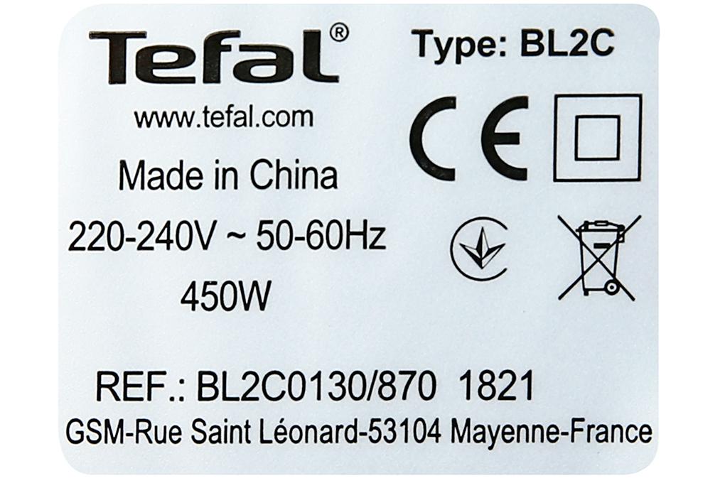 Máy xay sinh tố Tefal BL2C0130- Hàng chính hãng