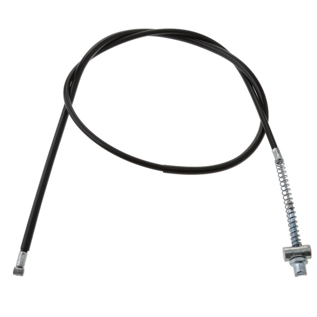 Motorcycle Rear Brake Cable Assembly for PW50 - Black