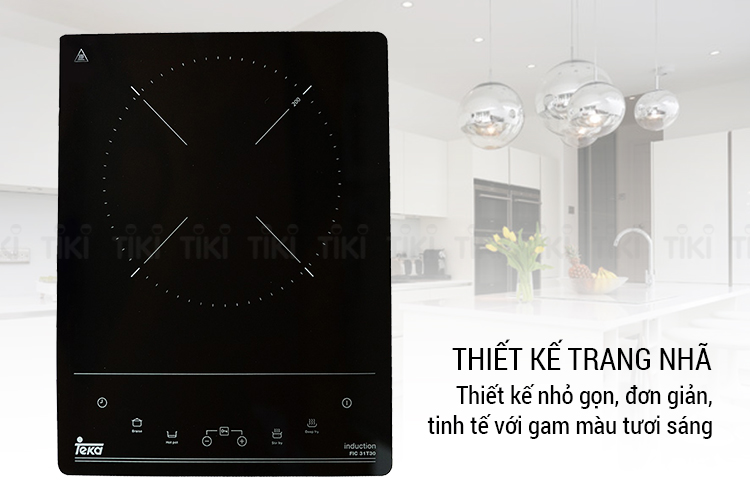 Bếp Điện Từ Đơn TEKA FIC 31T30 - Tặng Kèm Nồi Lẩu - Hàng chính hãng