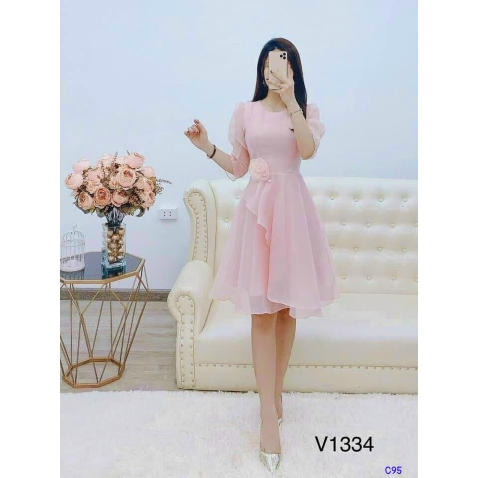 ĐẦM VOAN TIỂU THƯ HÀN QUỐC SIÊU XINH XẮN - QUYẾN RŨ SIÊU XINH THỜI TRANG TÔN DÁNG
