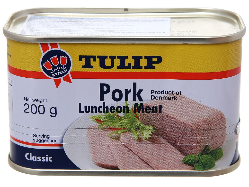 Thịt Hộp Tulip Luncheon Meat 200g