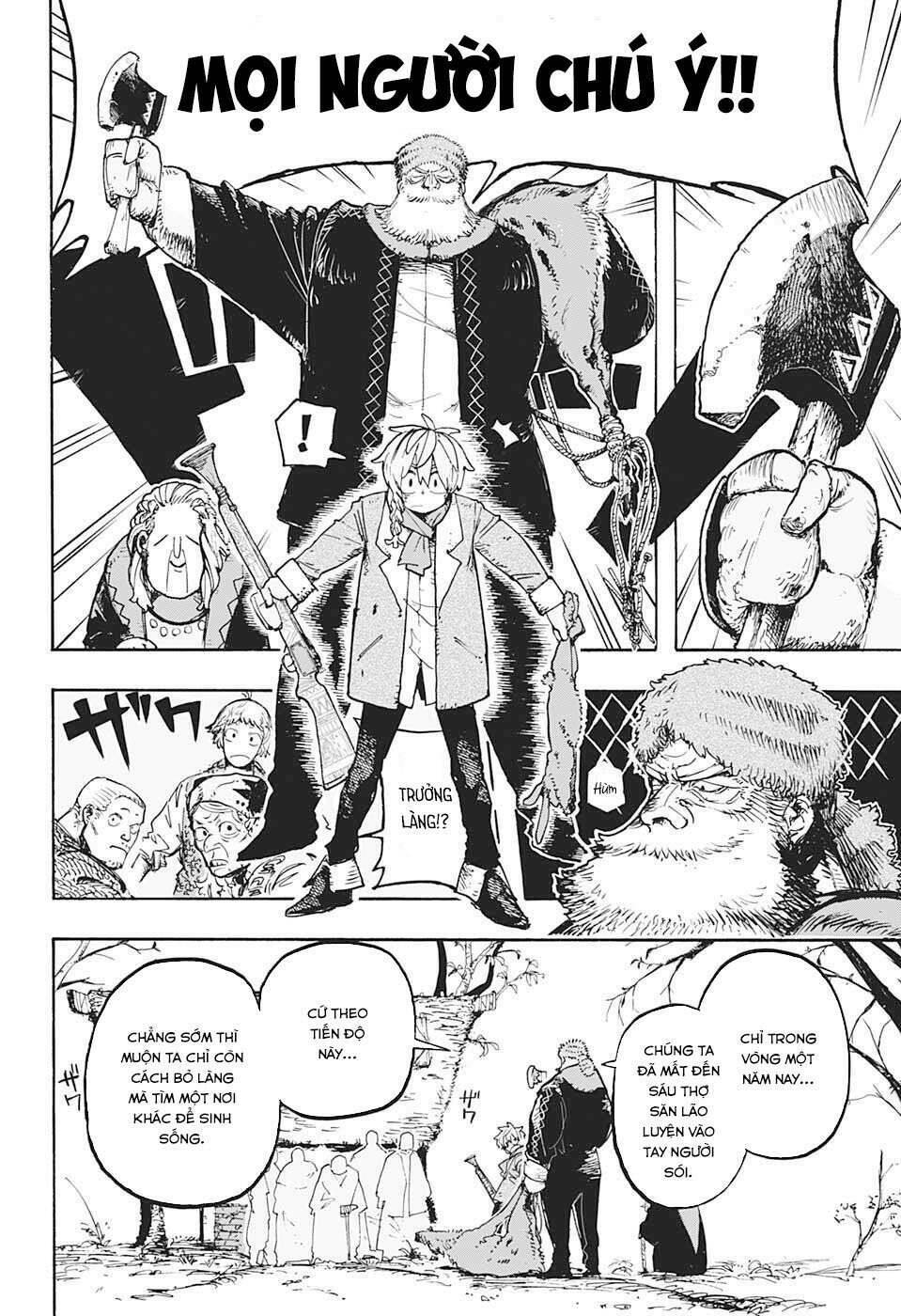 hội thợ săn: khăn đỏ chapter 1 9