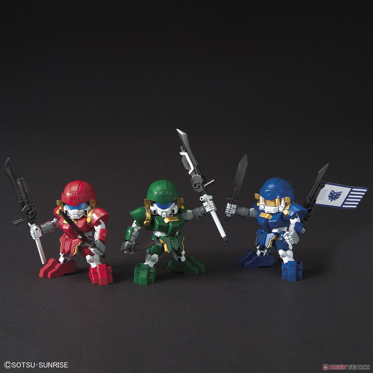 Bu Dui Bing SET SD SANGOKU SOKETSUDEN mô hình lắp ráp BANDAI