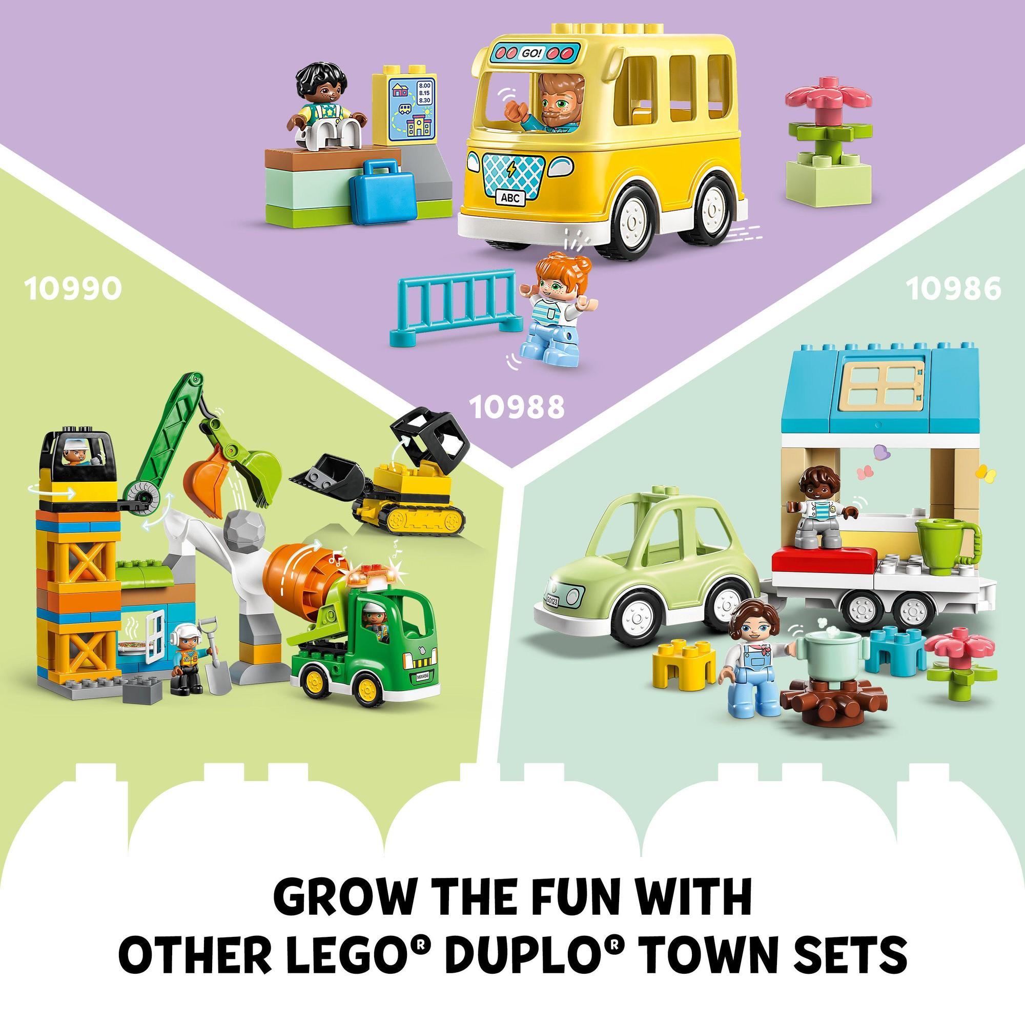 LEGO Duplo 10987 Đồ chơi lắp ráp Xe rác tái chế (15 chi tiết)