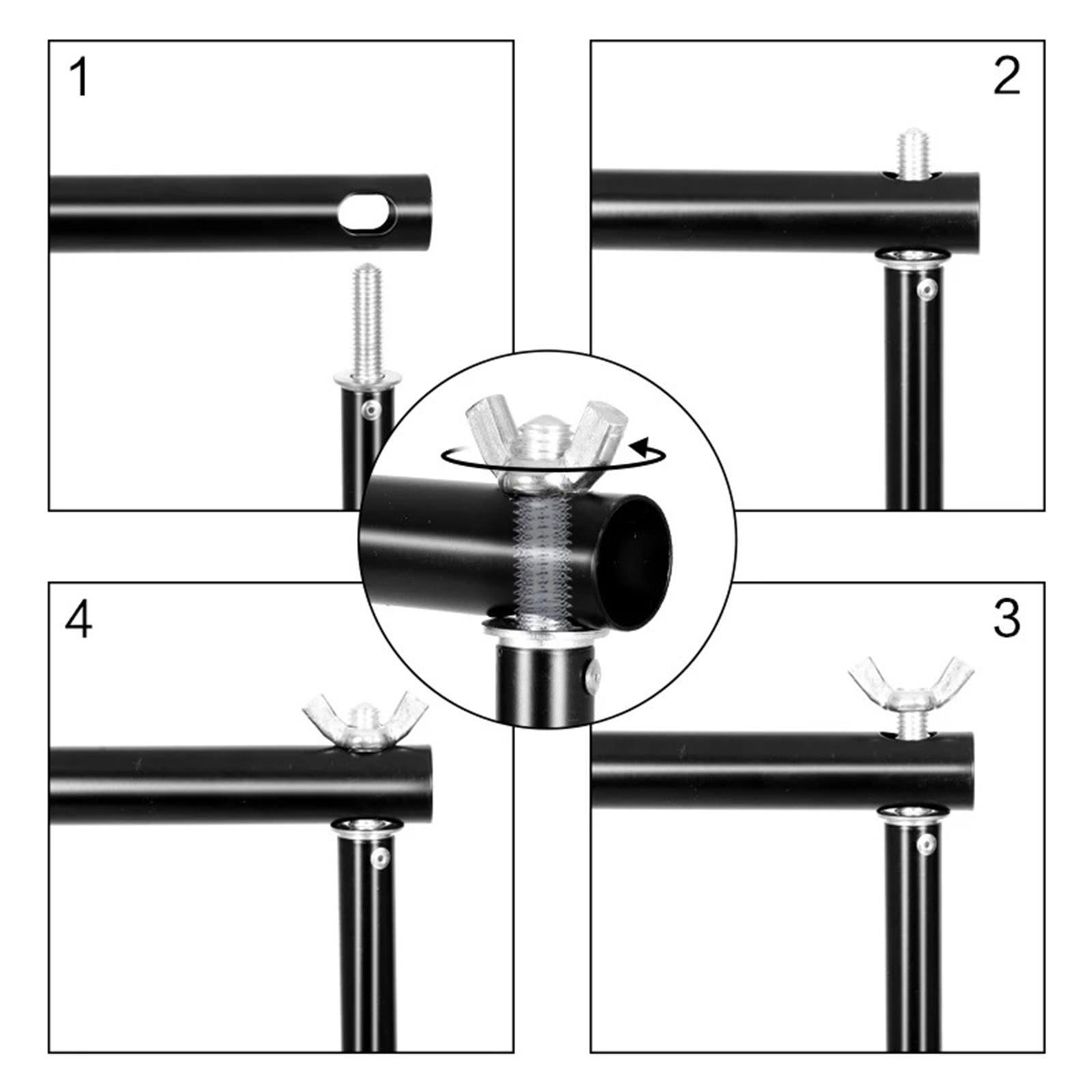 Photo Studio Backdrop Background Support System Stand Photo Studio Background Backdrop Stand