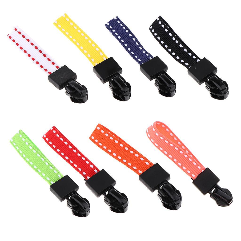 20 Pieces Zipper Repair Kit Zipper Slider with Cord Zip Puller Head Replacement