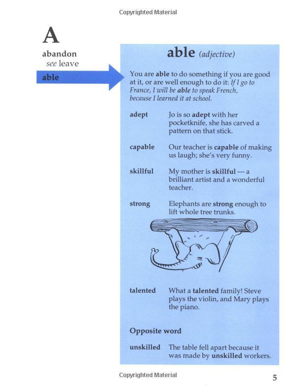 My First Thesaurus: The Ideal A-Z Thesaurus for Young Children (Kingfisher First Reference)