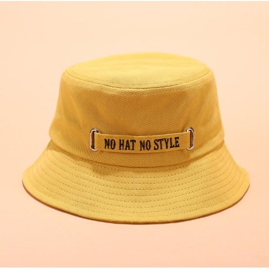 Nón bucket tai bèo NO HAT NO STYLE mũ bucket nam nữ thời trang cá tính Saigon Hat