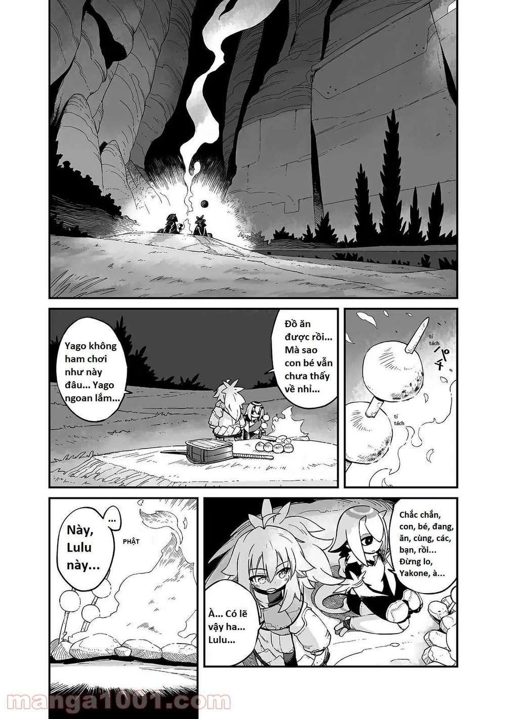 ngay cả khi hậu tận thế, thật hạnh phúc vẫn còn được sống... chapter 18 21