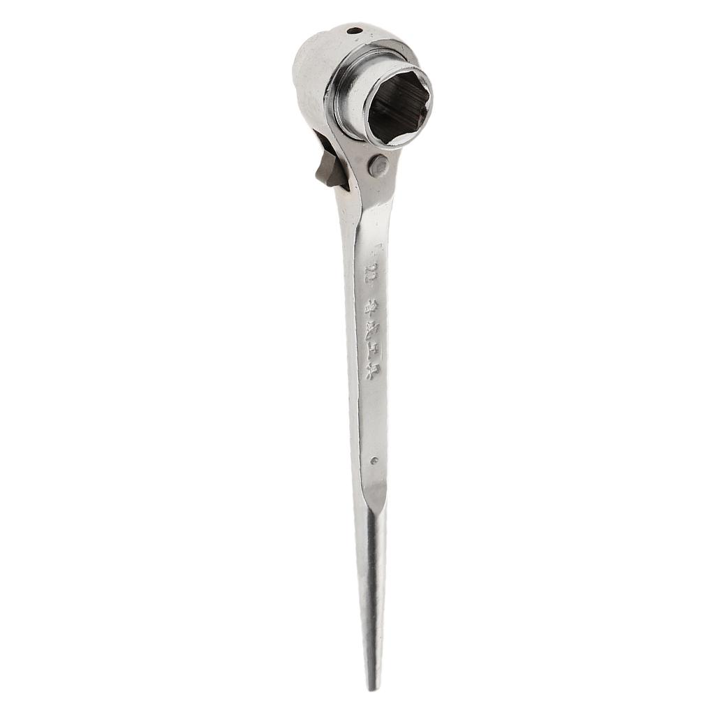 Cờ Lê Xoay Đầu Lục Giác Bằng Thép CR-V Được Xử Lý Nhiệt Rắn