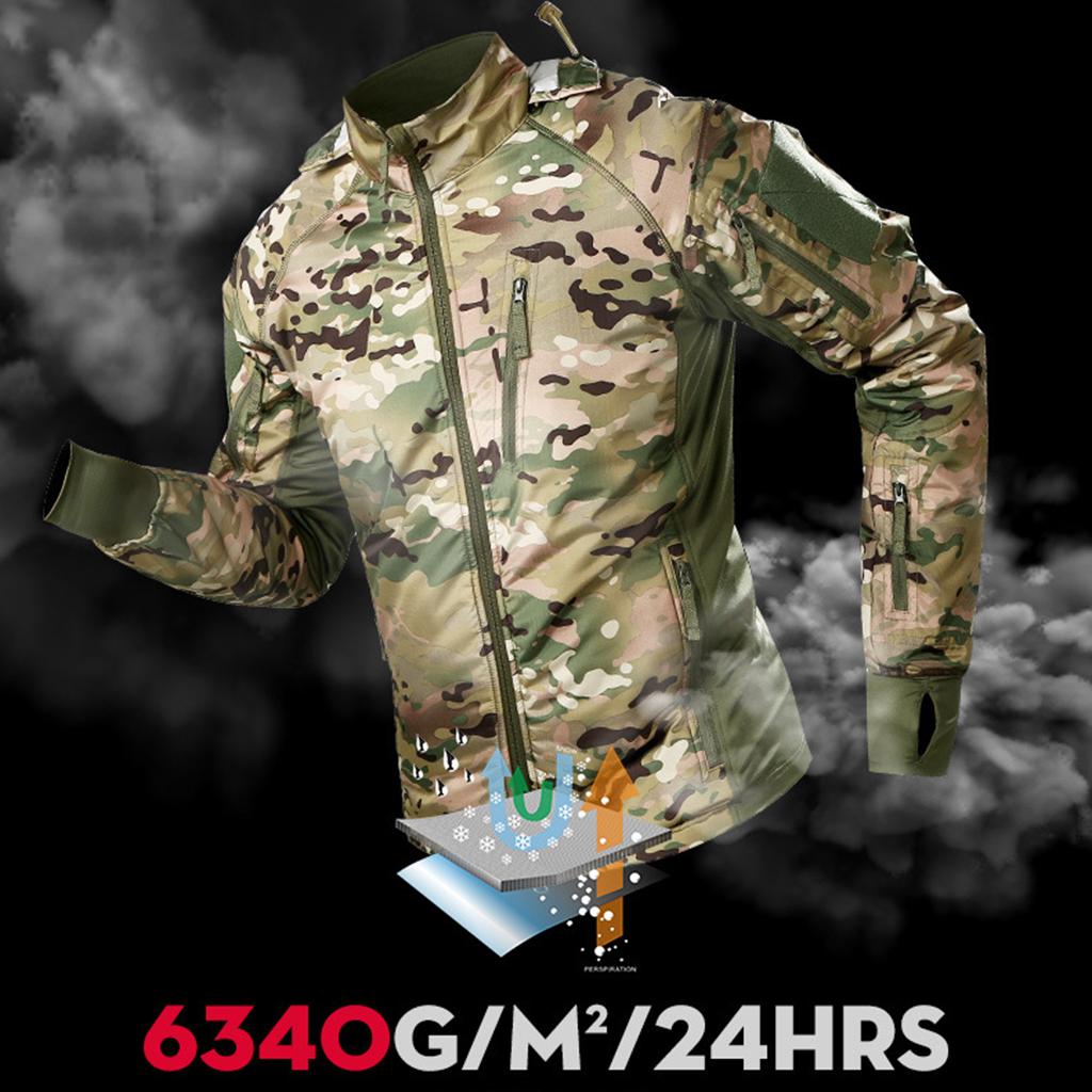 Men's Mountain Waterproof Ski Jacket Windproof Rain Jacket Winter Warm Hooded Coat