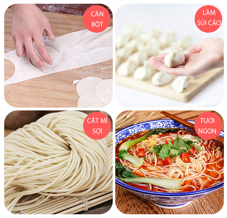 MÁY CÁN BỘT 2 LƯỠI CẮT LÀM MÌ TƯƠI, SPAGHETTTI, SỢI RAMEN CÔNG NGHỆ NHẬT BẢN