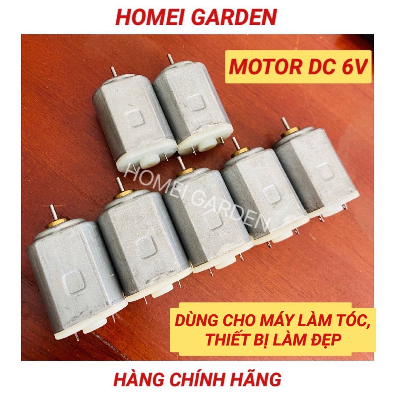 Motor mini 337 DC 3,7V 6V thương hiệu lớn từ tính mạnh tốc độ 10500 - 17300 RPM cho máy làm tóc tông đơ thiết bị làm đẹp