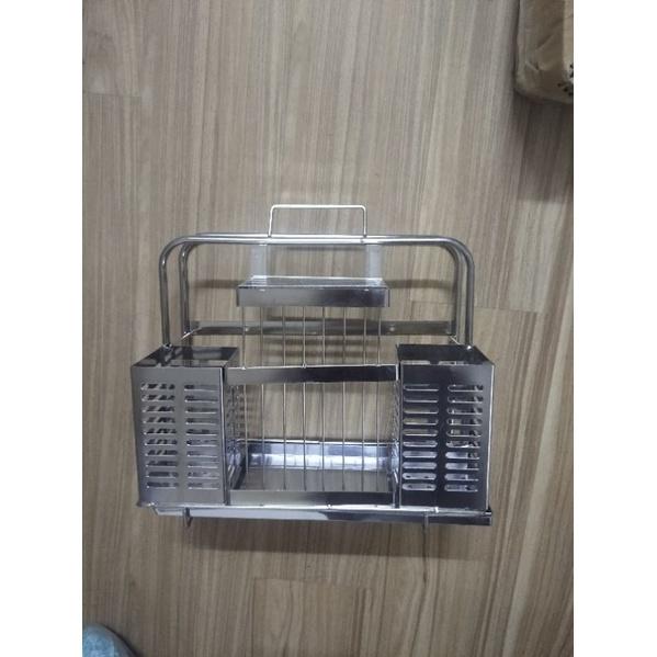 GIÁ KỆ ĐỂ DAO, THỚT INOX ĐA NĂNG