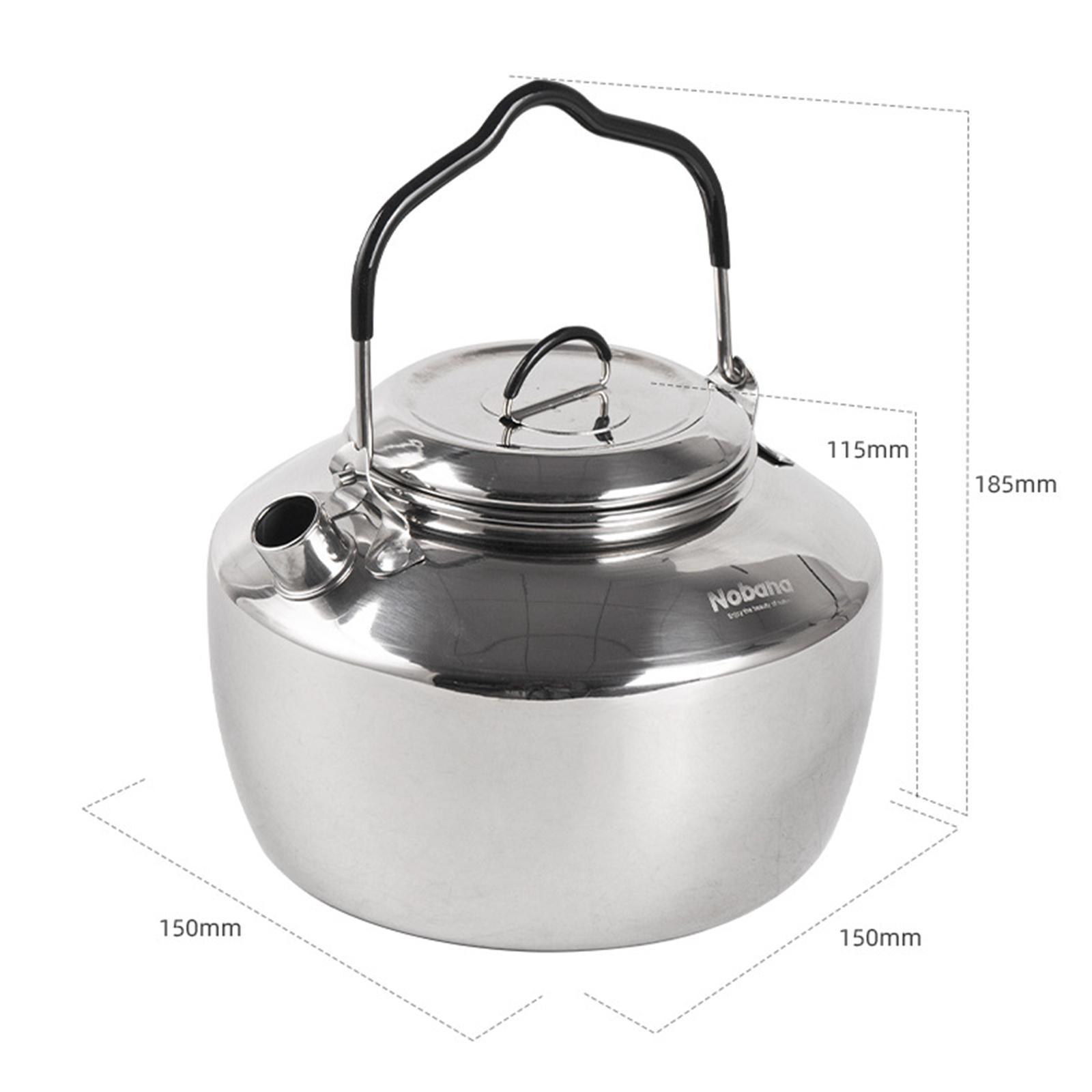 Camping Water Kettle Teapot Travel Hiking Backpack Kitchen Picnic Tea Kettle
