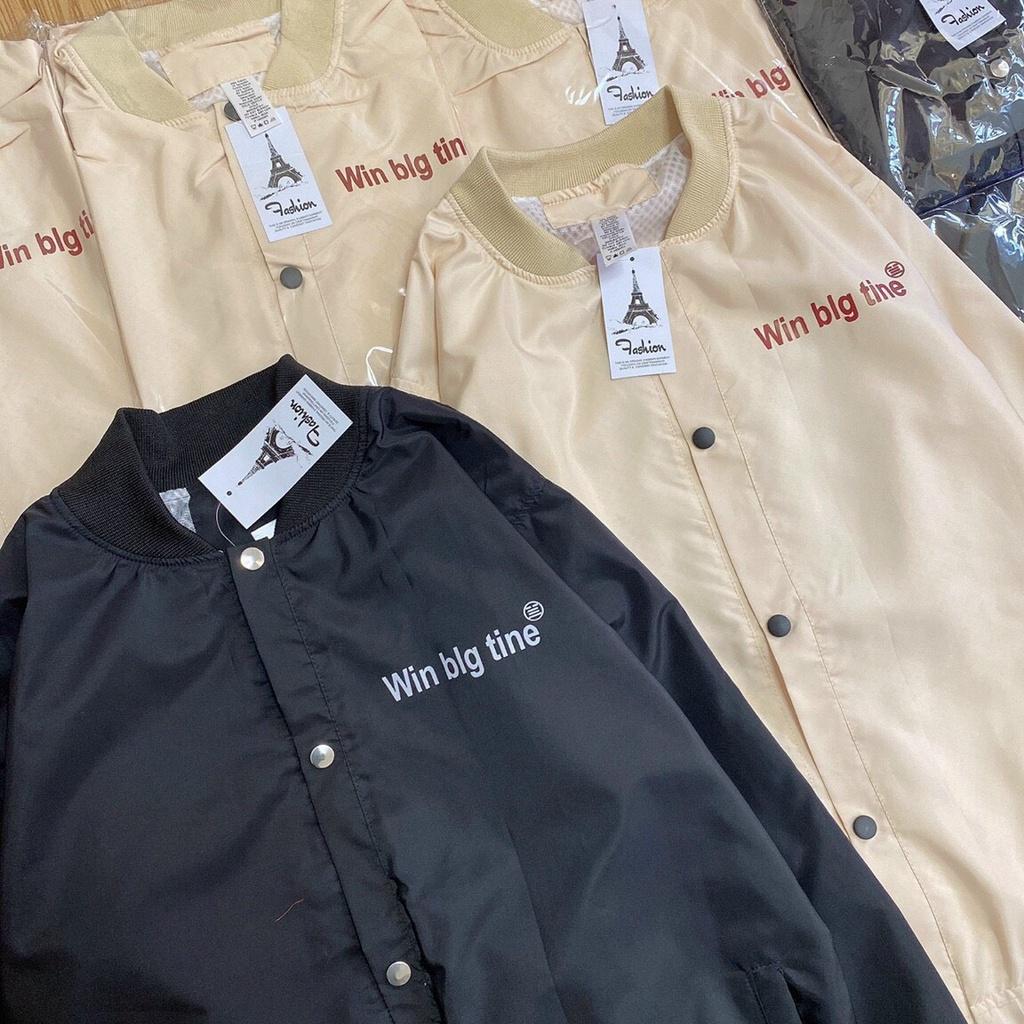 ÁO KHOÁC GIÓ NỮ FROM RỘNG CÁ TÍNH