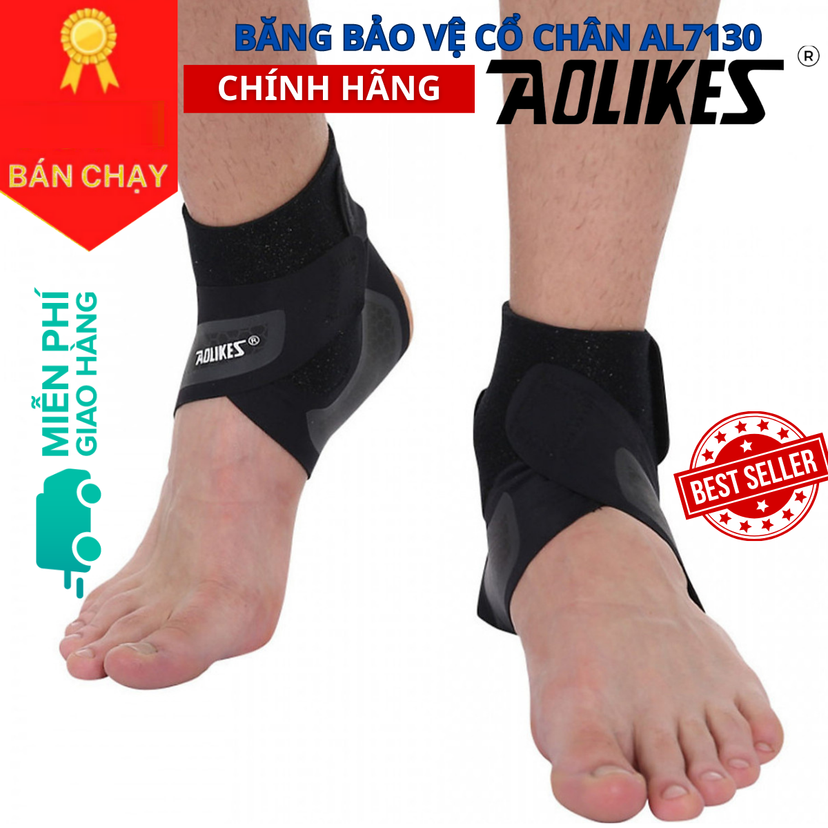 Đai Quấn Cổ Chân Bảo Vệ Mắt Cá Chân AOLIKES TC-7130