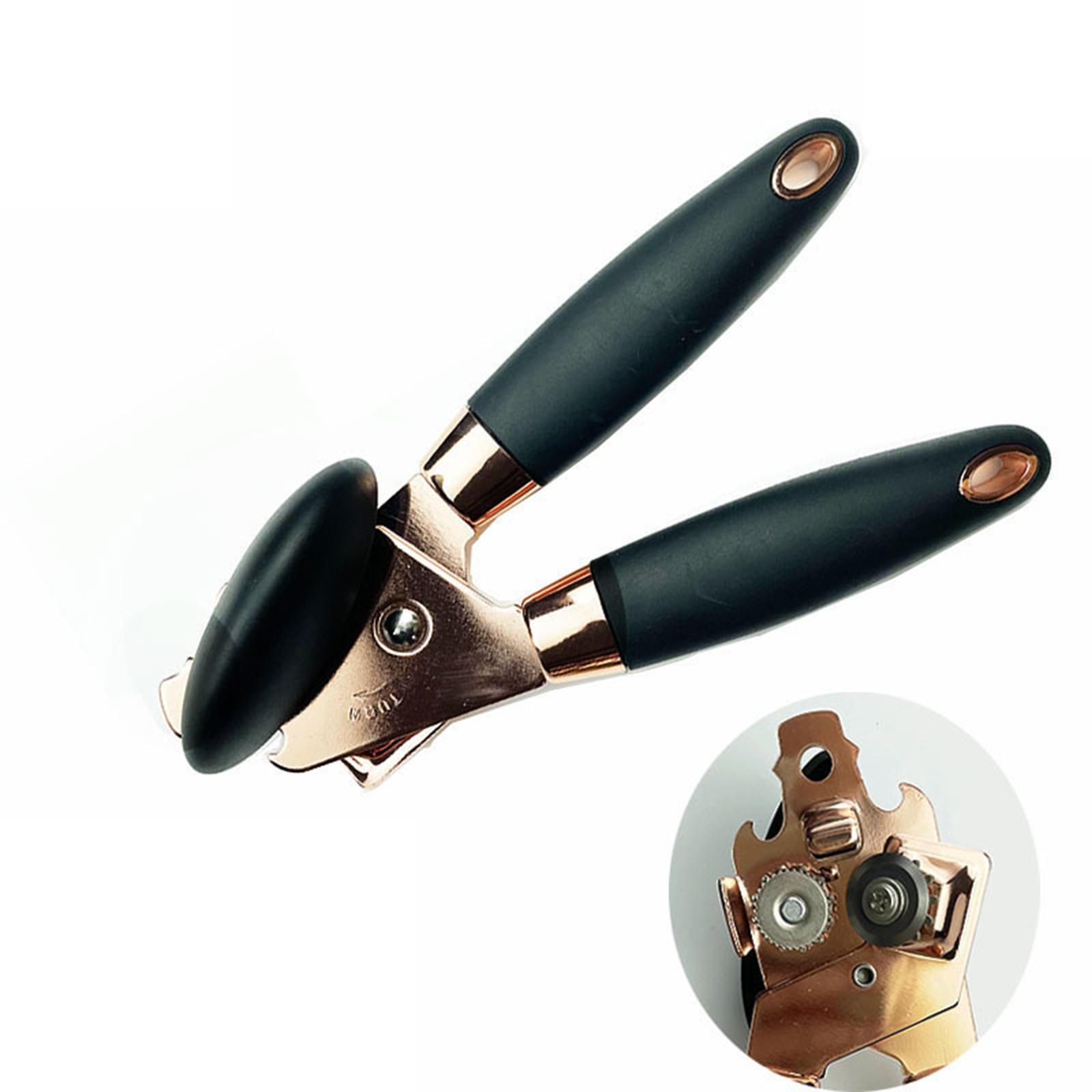 Professional Manual Can Opener Non Slip Hand Grip for Tin Beer Jar Lid