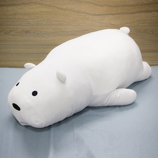 Gấu Bông We Bare Bears Nằm Dễ Thương (25cm---90cm) Gối Ôm Gấu We Bare Bears Cao Cấp Siêu Mềm Mịn (Tặng Kèm 1 Ví Da 12 Ngăn Đựng Thẻ Atm, Cccd)