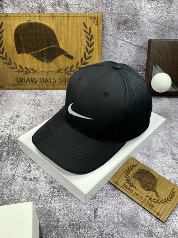 Nón kết, mũ lưỡi trai Ni.ke phản quang phối vải dù lỗ form chuẩn thời trang cao cấp