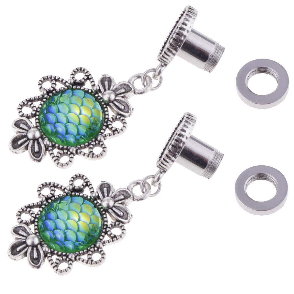 Stainless Tunnel Ear Expanders Body Piercings Pendant Accessories