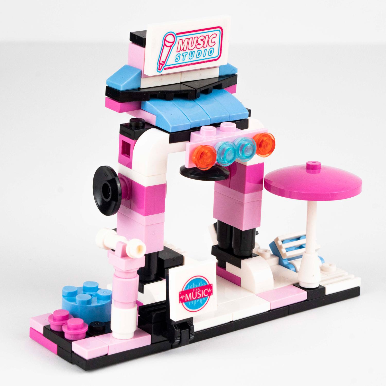 Đồ Chơi Lắp Ráp Trung Tâm Giải Trí 6 Trong 1 - Entertainment Center - Toys&amp;Joys 8527 (143 Mảnh Ghép)