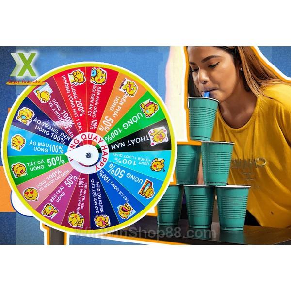 Vòng quay ăn nhậu happy, Vòng quay vui chơi ăn nhậu uống bia dành cho các buổi tiệc tùng cực vui nhộn - Winz.vn
