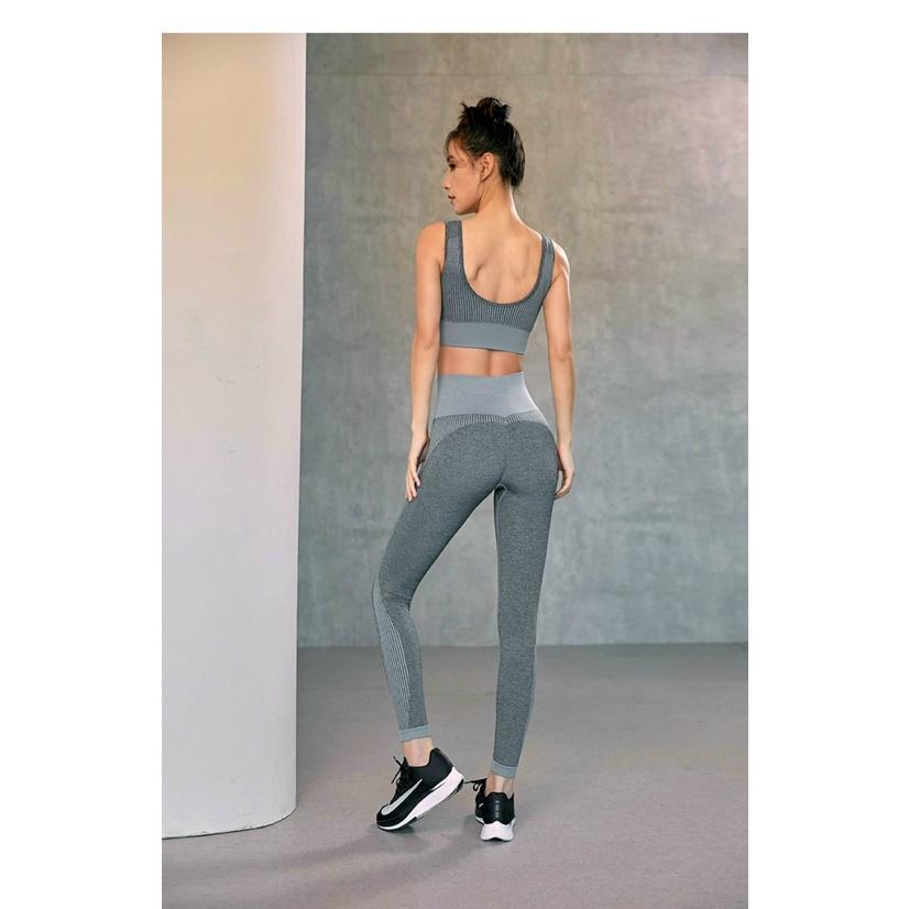 Set Đồ Tập Gym Yoga Aerobic Zunba Fitness Dệt Kim
