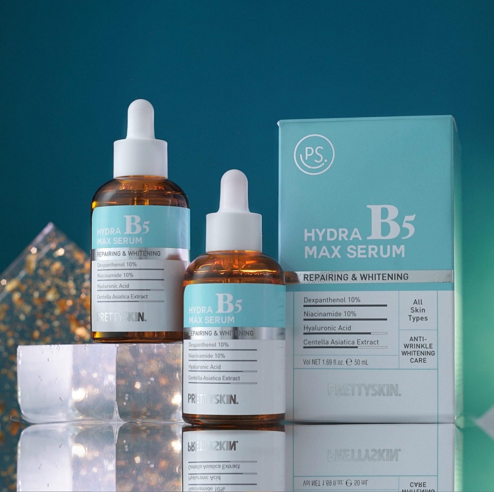 Tinh Chất Phục Hồi Dưỡng Trắng Prettyskin Hydra B5 Max Serum 50ml