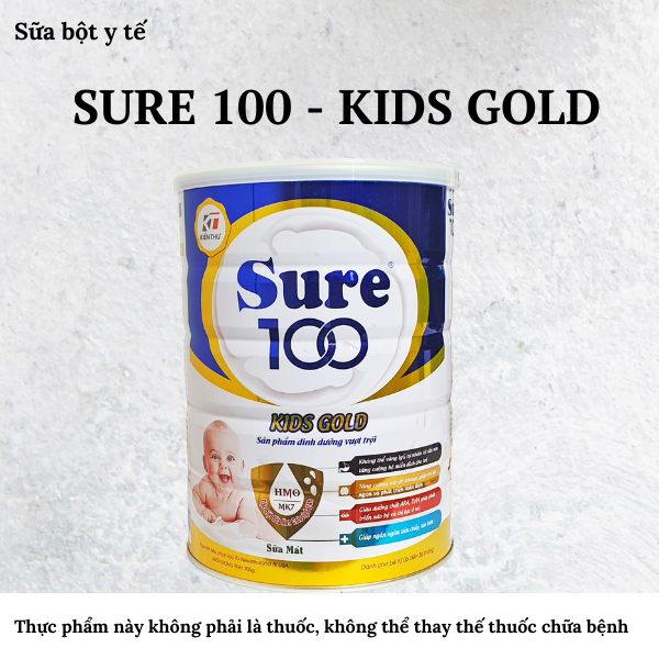 Sure 100 - Kids Gold Hộp 900g