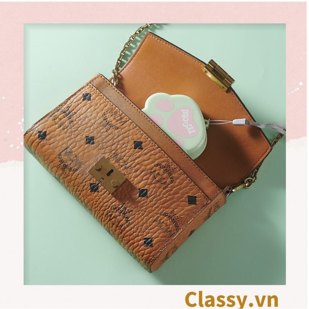 Ly nước Cốc Nước Classy tháo lắp đơn giản có thể gấp gọn cầm tay đi du lịch Đi Phượt Hình Mèo Đáng Yêu