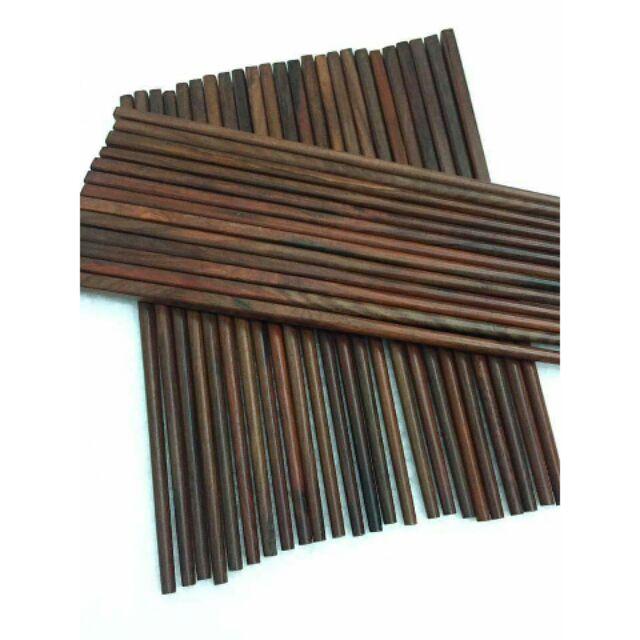 Bộ Đũa Trắc Cao Cấp 10 Đôi